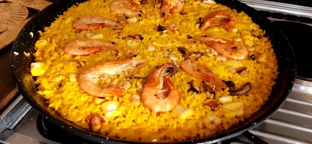 paella frutti di mare