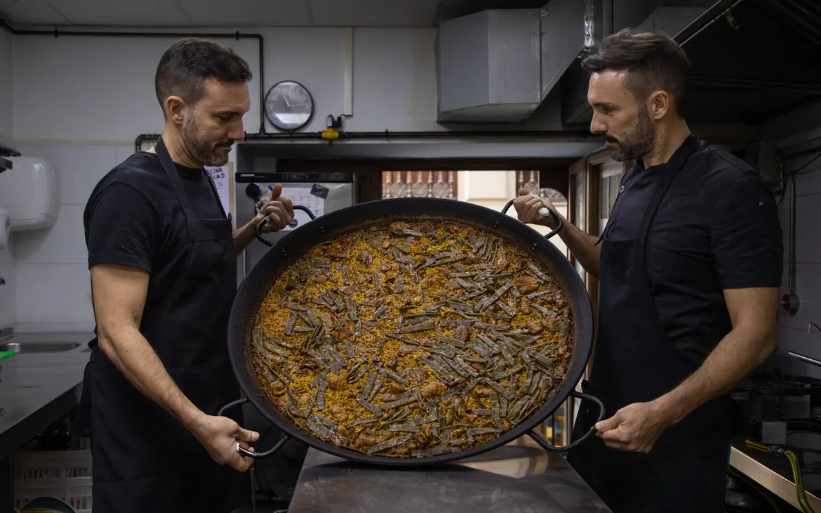 David e José Montero maestri della Paella
