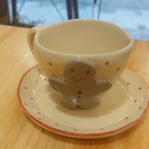 tazza di ceramica artigianale